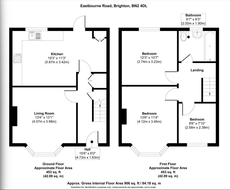 Eastbourne Road, Brighton floorplan