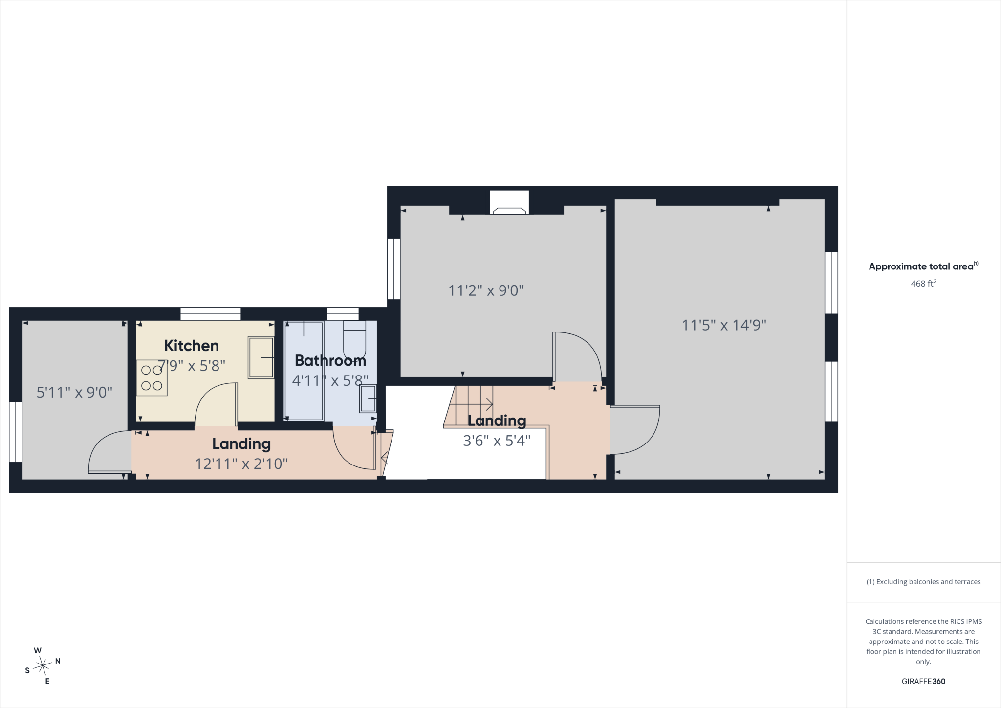 Granville Road, South Woodford, E18 floorplan