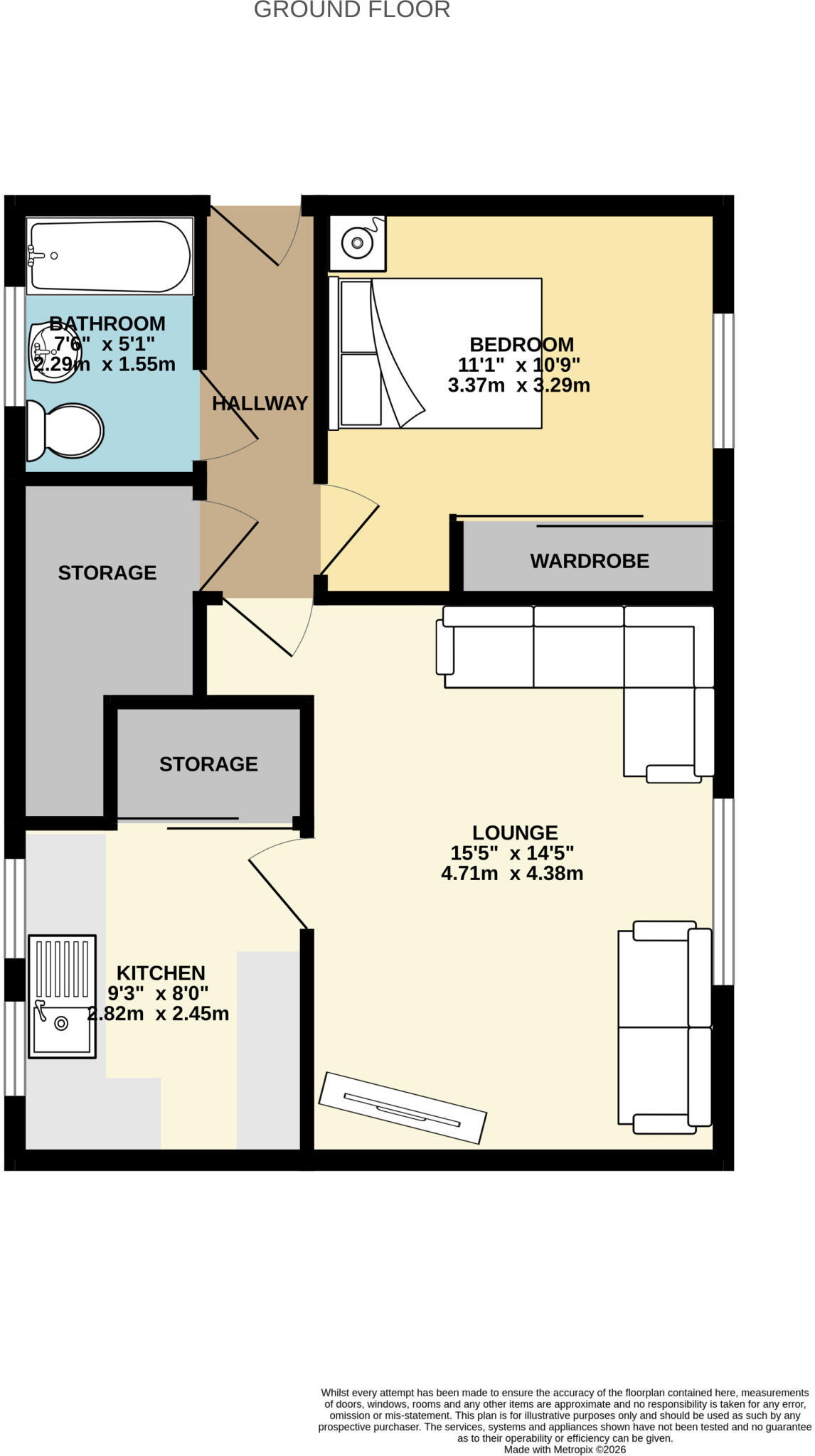 East Road, Irvine, KA12 floorplan