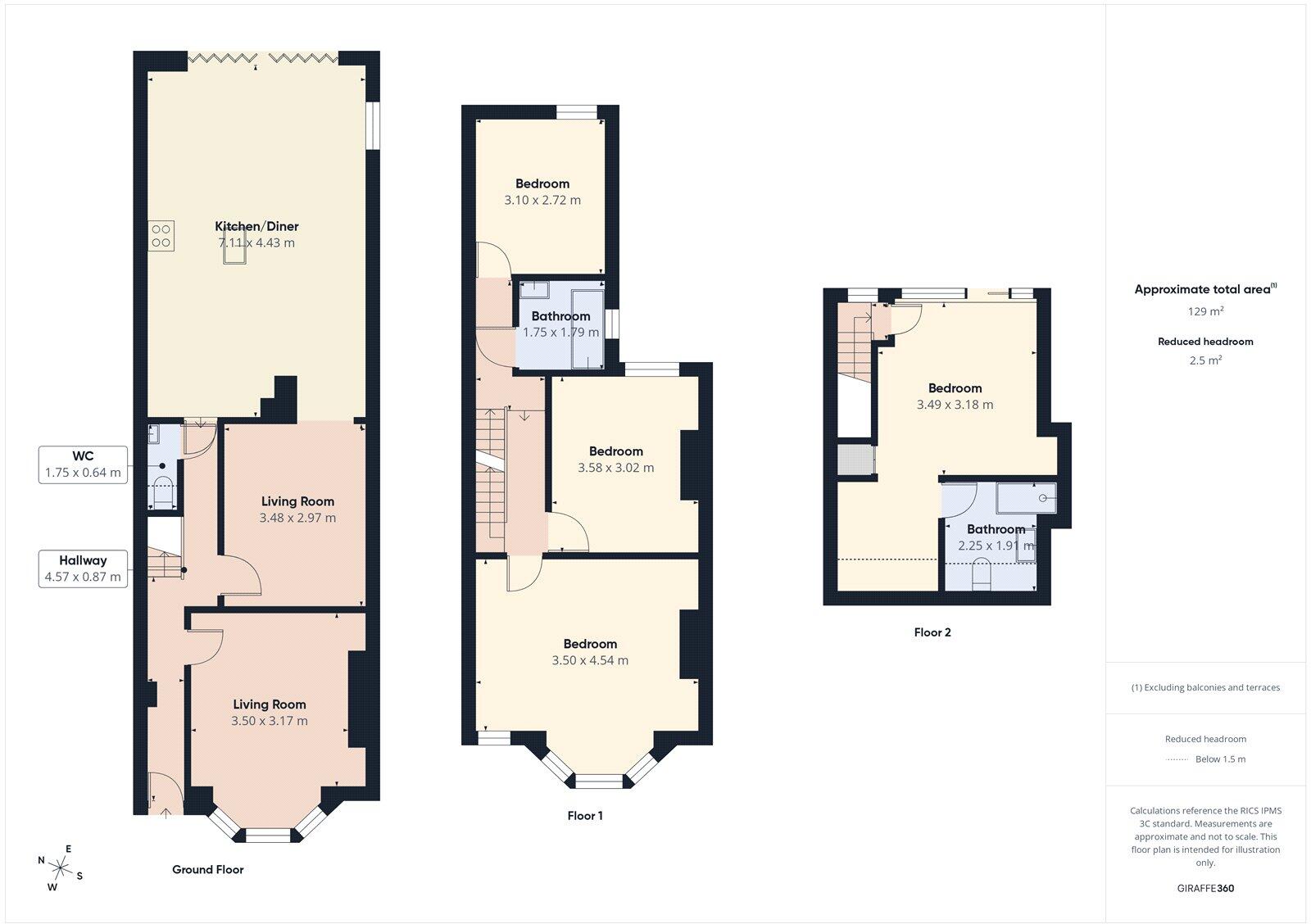 Upton Road, Bristol, BS3 floorplan