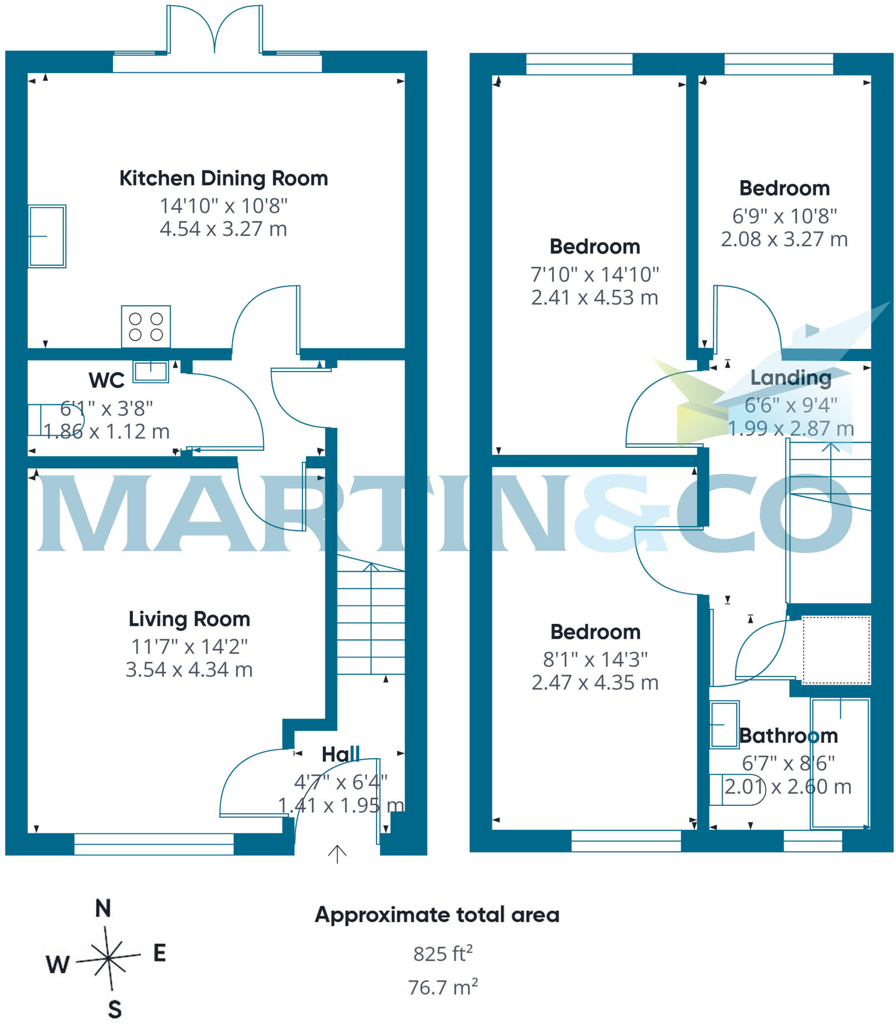 Wisteria Close, Warwick floorplan