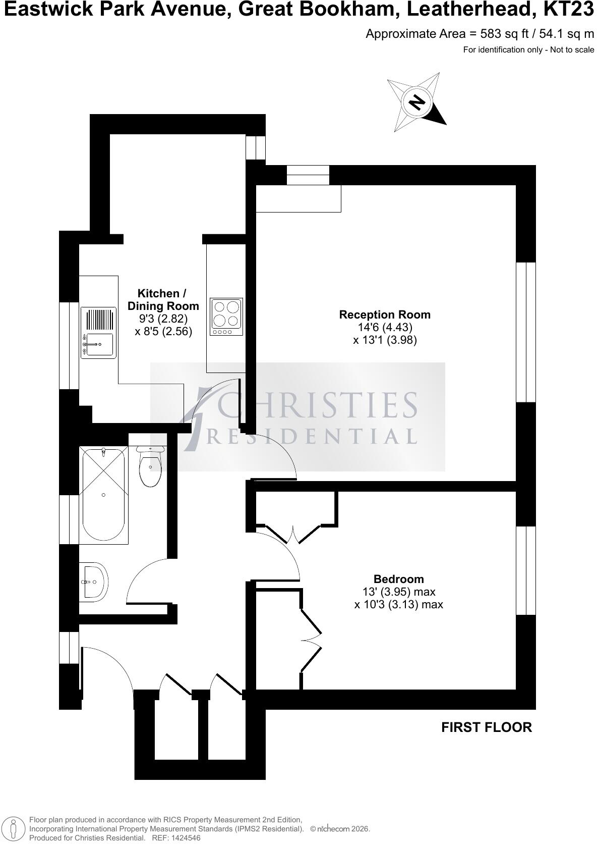 Eastwick Park Avenue, Bookham, Surrey, KT23 floorplan