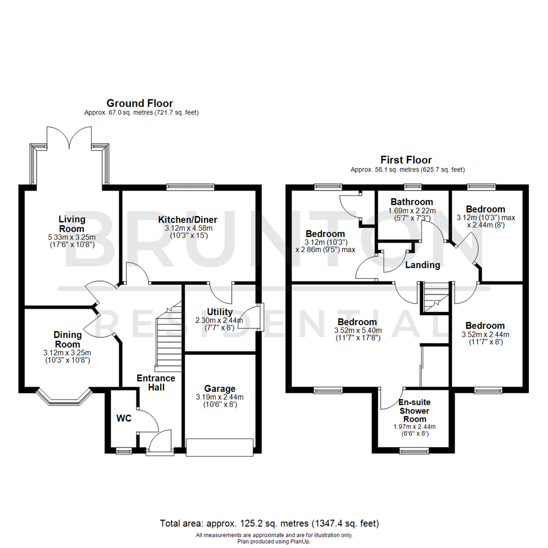 Beaumont Court, Pegswood, NE61 floorplan