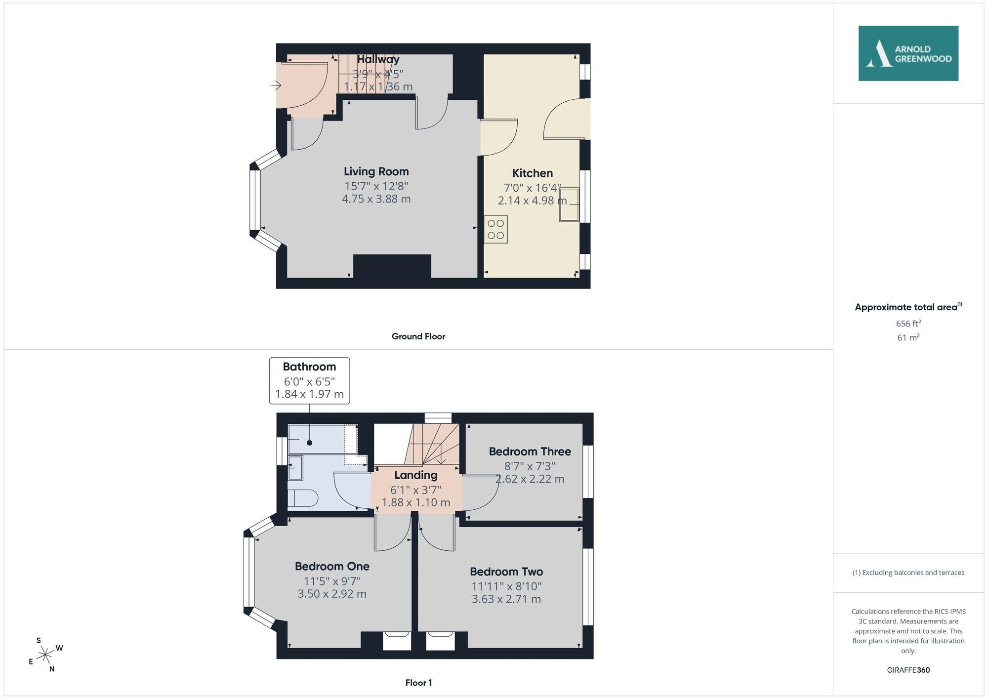 Well Ings, Kendal, LA9 floorplan