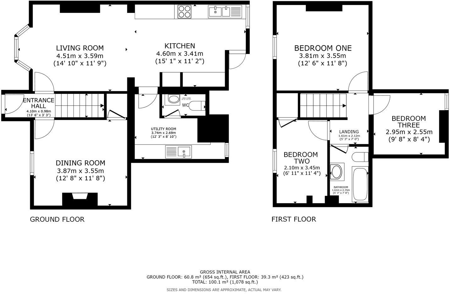 Hereford Road, Shrewsbury floorplan