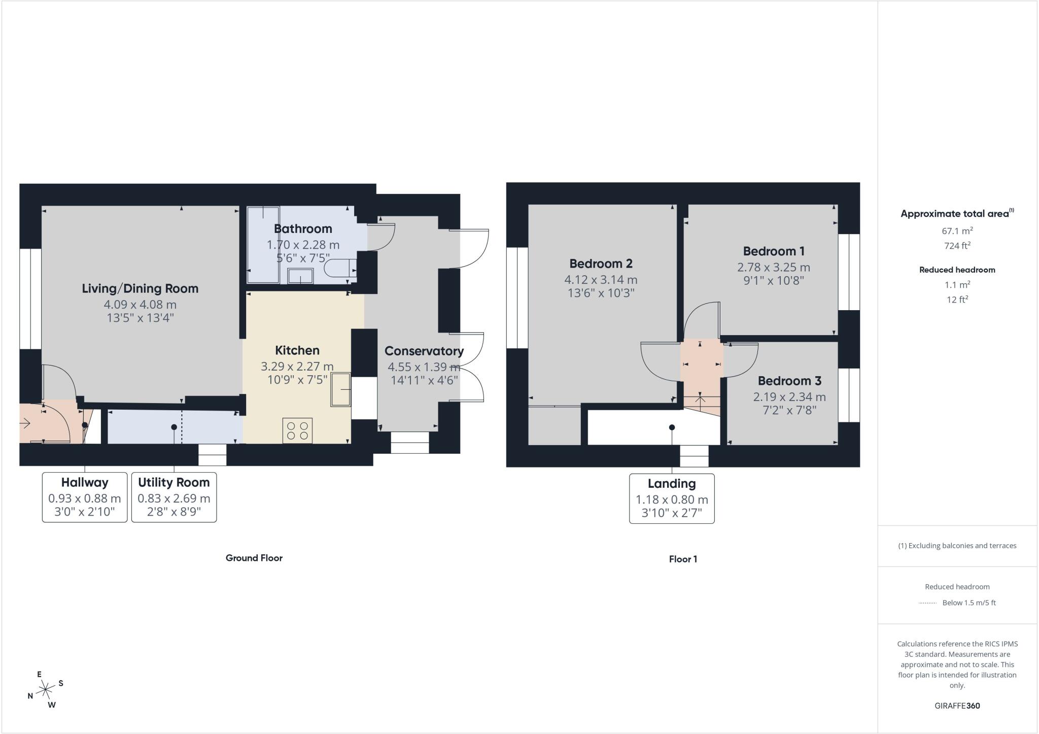 Norfolk Avenue, Slough, Berkshire, SL1 floorplan