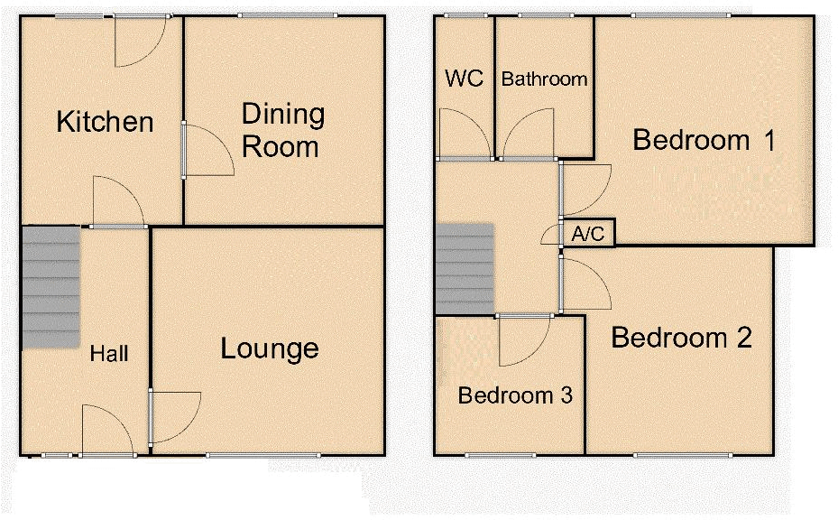 Sussex Avenue, Aldridge floorplan