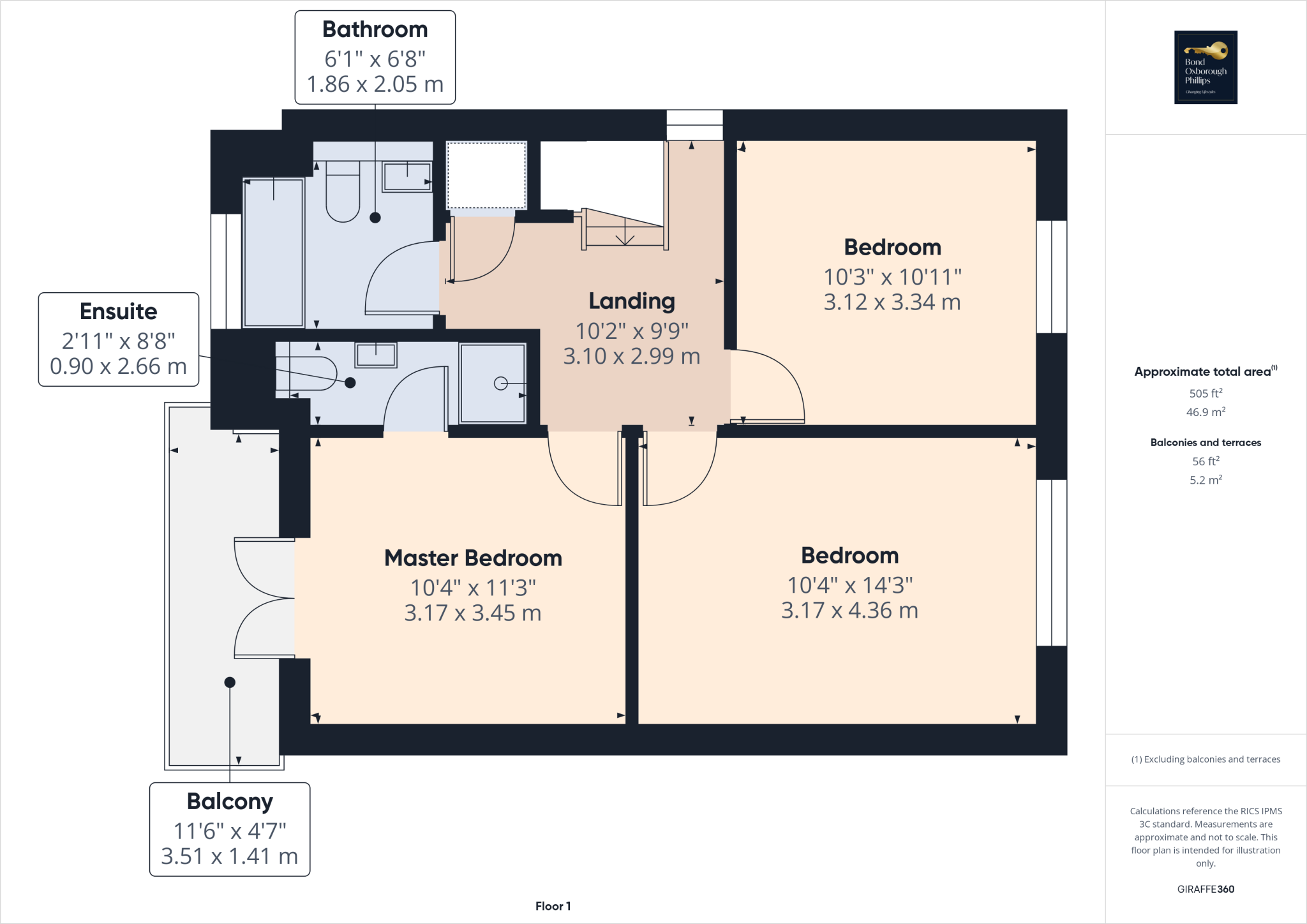 Little Petherick, Wadebridge, Cornwall floorplan