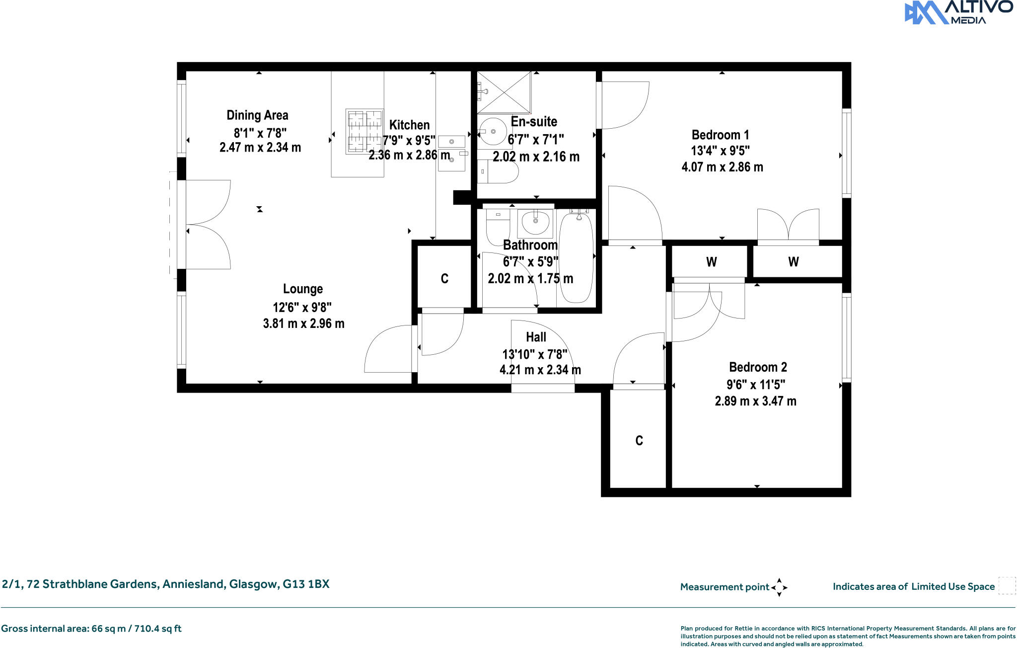 Strathblane Gardens, Anniesland, Glasgow floorplan