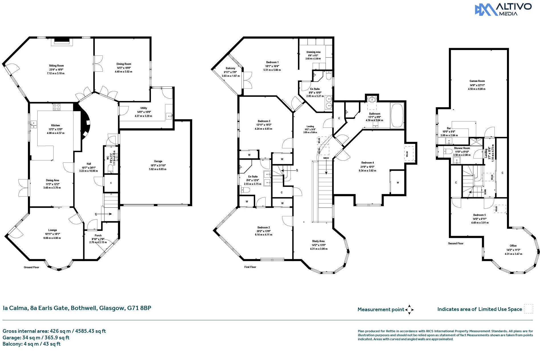 Earls Gate, Bothwell, Glasgow floorplan