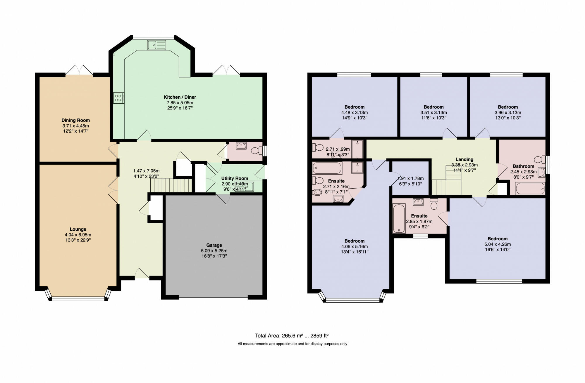 Crofts Drive, Lancashire, PR2 floorplan