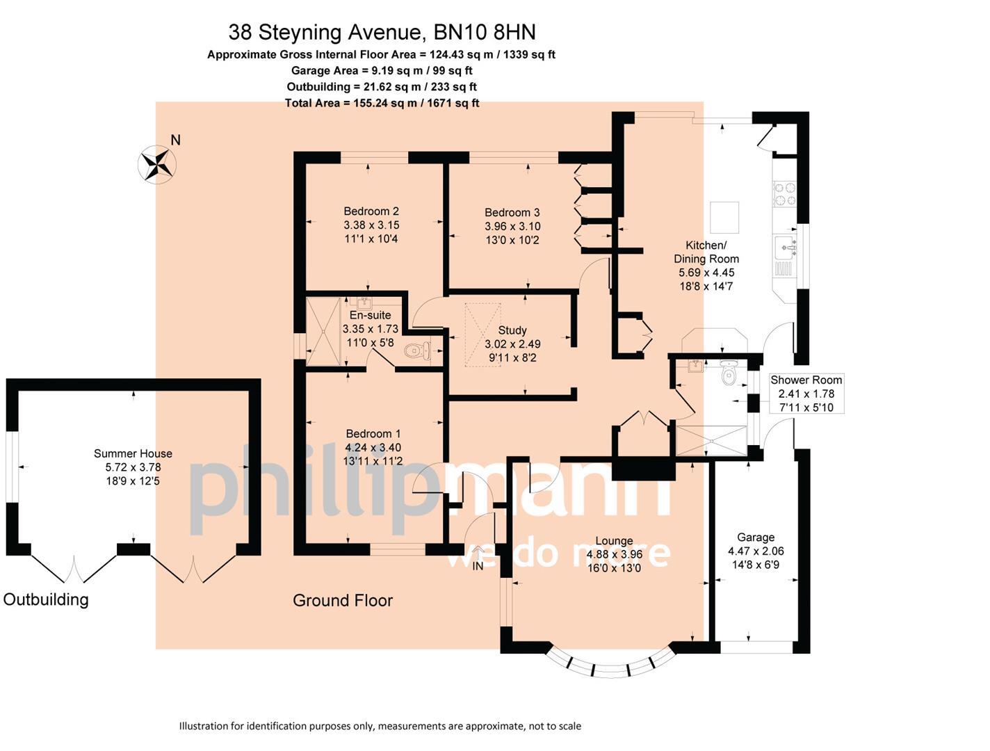 Steyning Avenue, Peacehaven floorplan