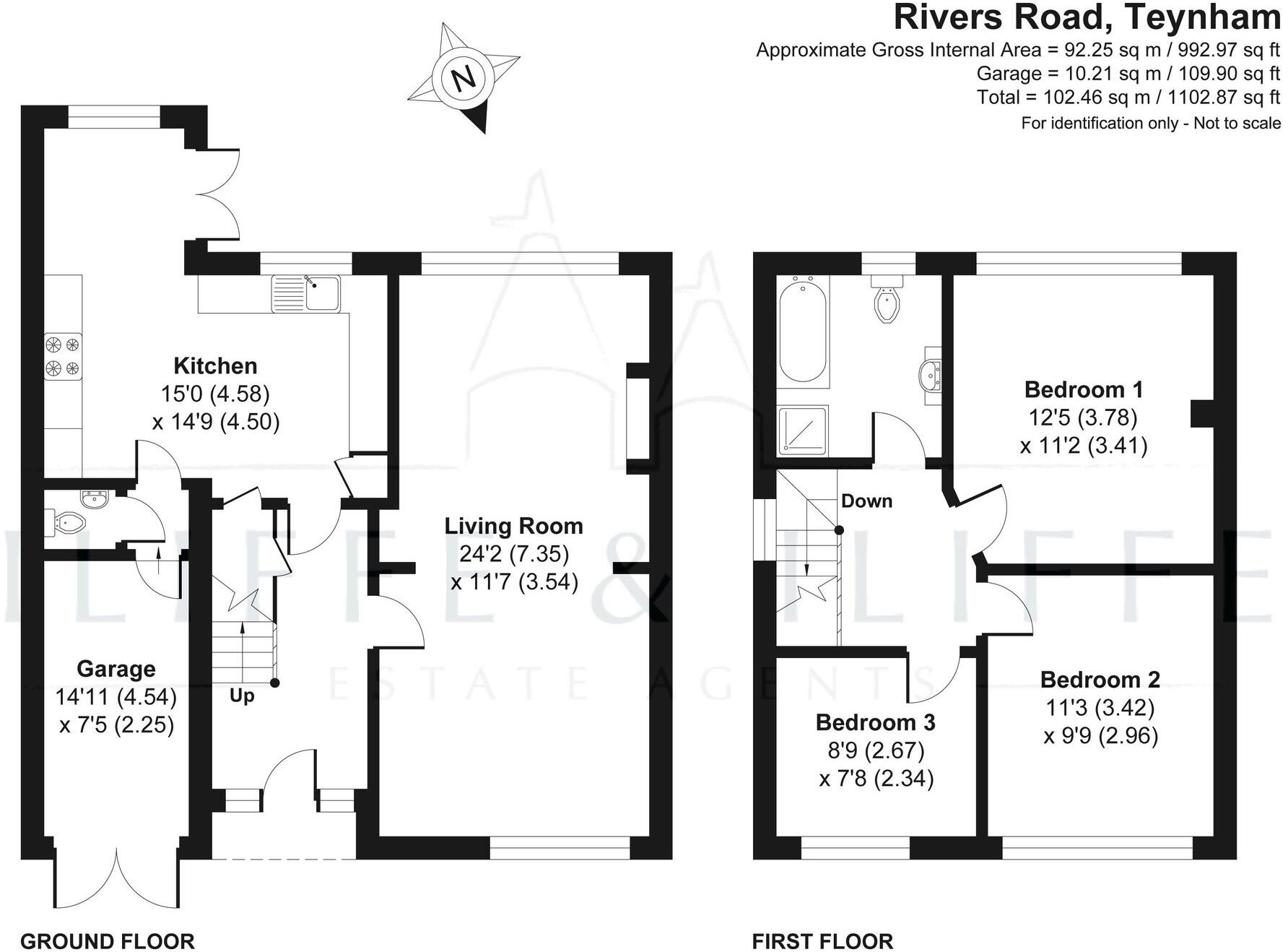 Rivers Road, Teynham, ME9 floorplan