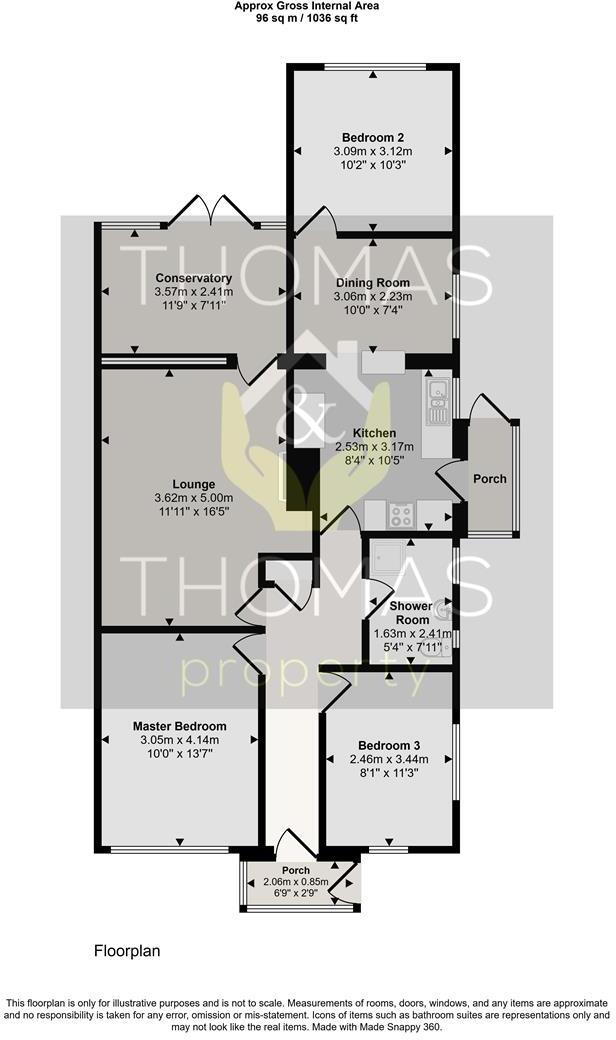 Parkwood Crescent, Hucclecote floorplan