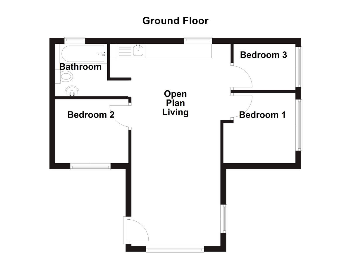 Llain Y Bwthyn, Trearddur Bay, Anglesey, LL65 floorplan