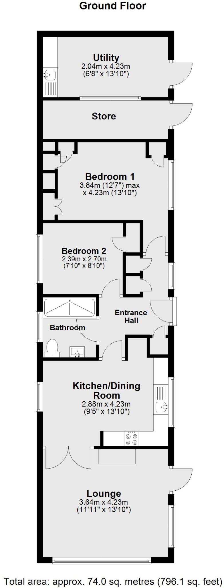 Lime Close, Torksey, Lincoln floorplan