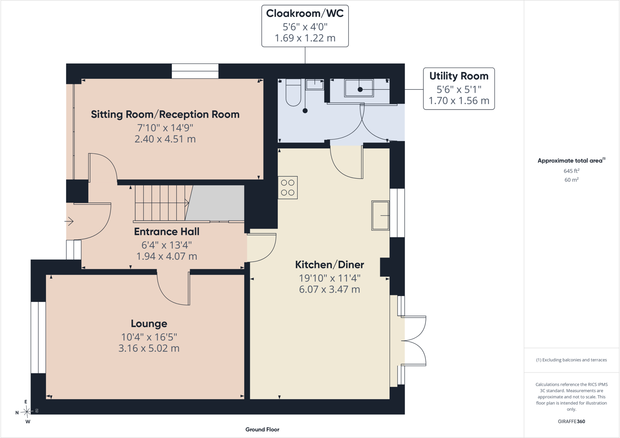 Buzzard Lane, Chellaston floorplan