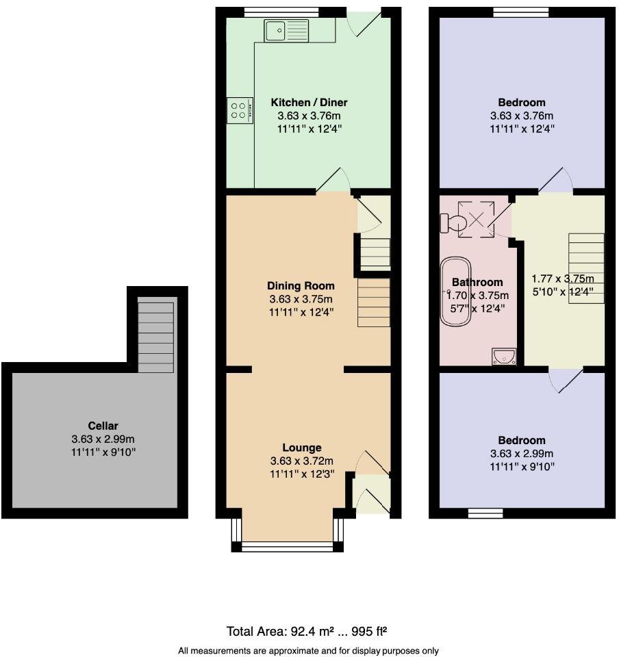Rydal Road, Lancaster floorplan