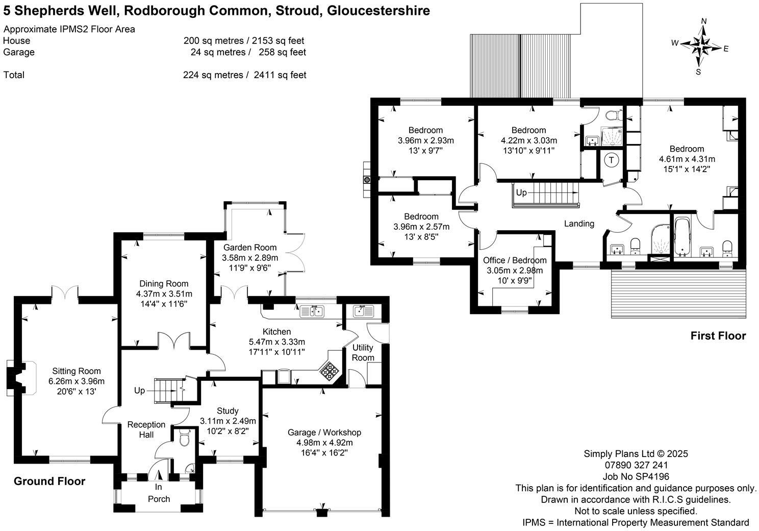 Shepherds Well, Rodborough Common, Stroud floorplan