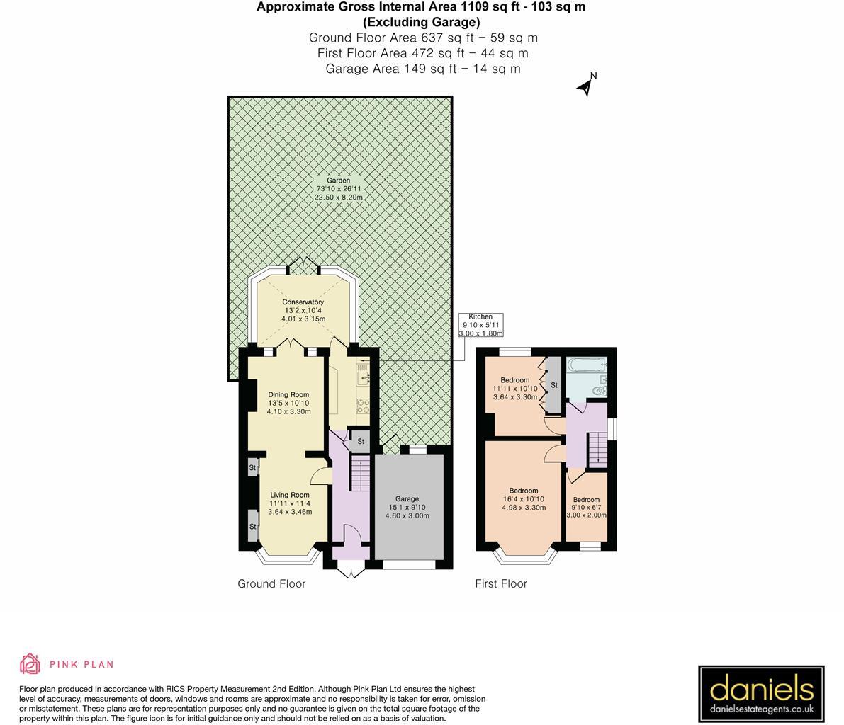 Crossgate, Greenford floorplan
