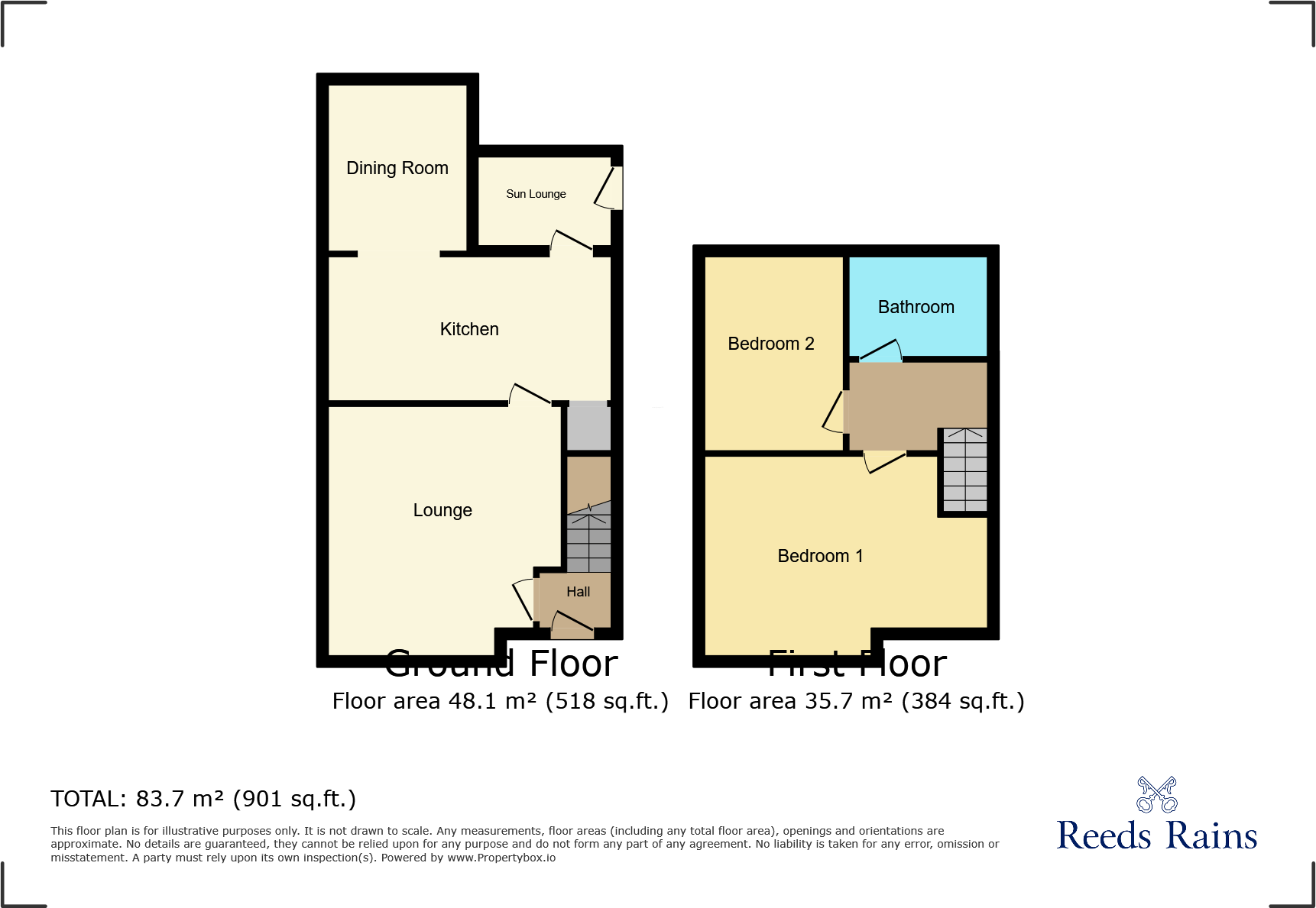 Ernocroft Grove, Manchester, Greater Manchester, M18 floorplan