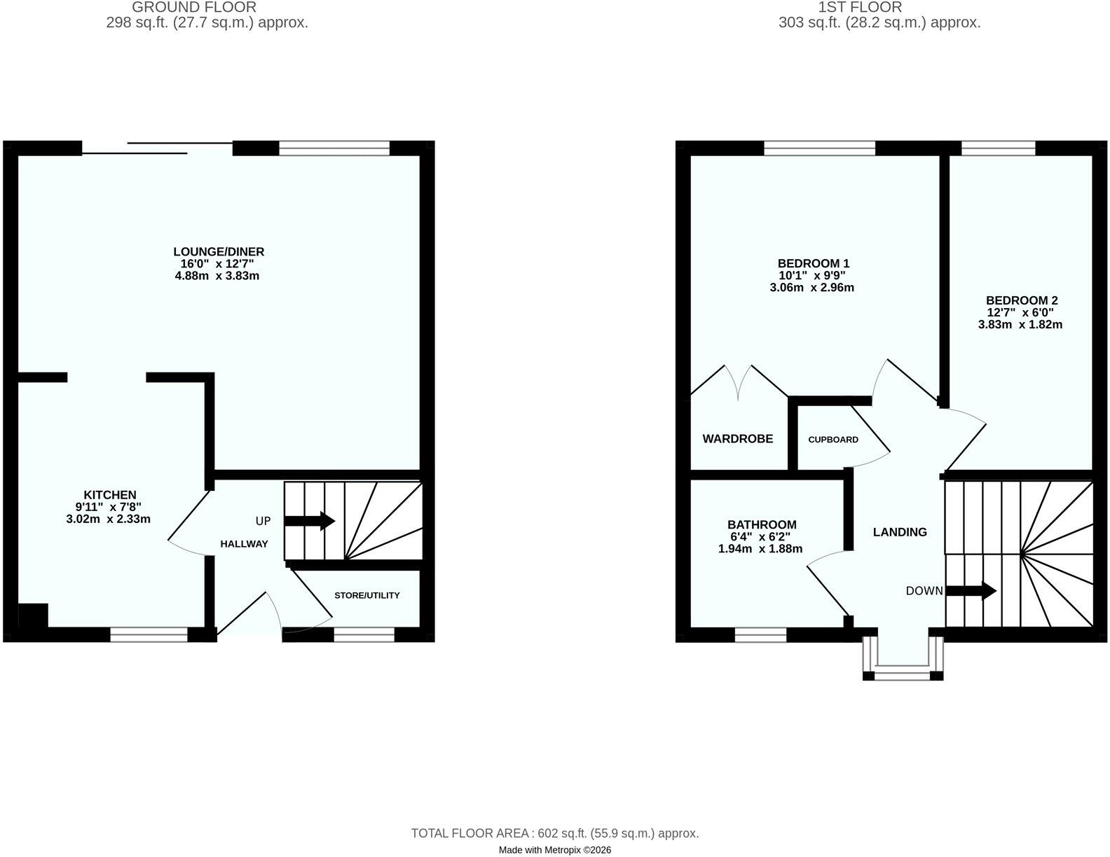 Carroll Road, Plymouth, Devon, PL5 floorplan