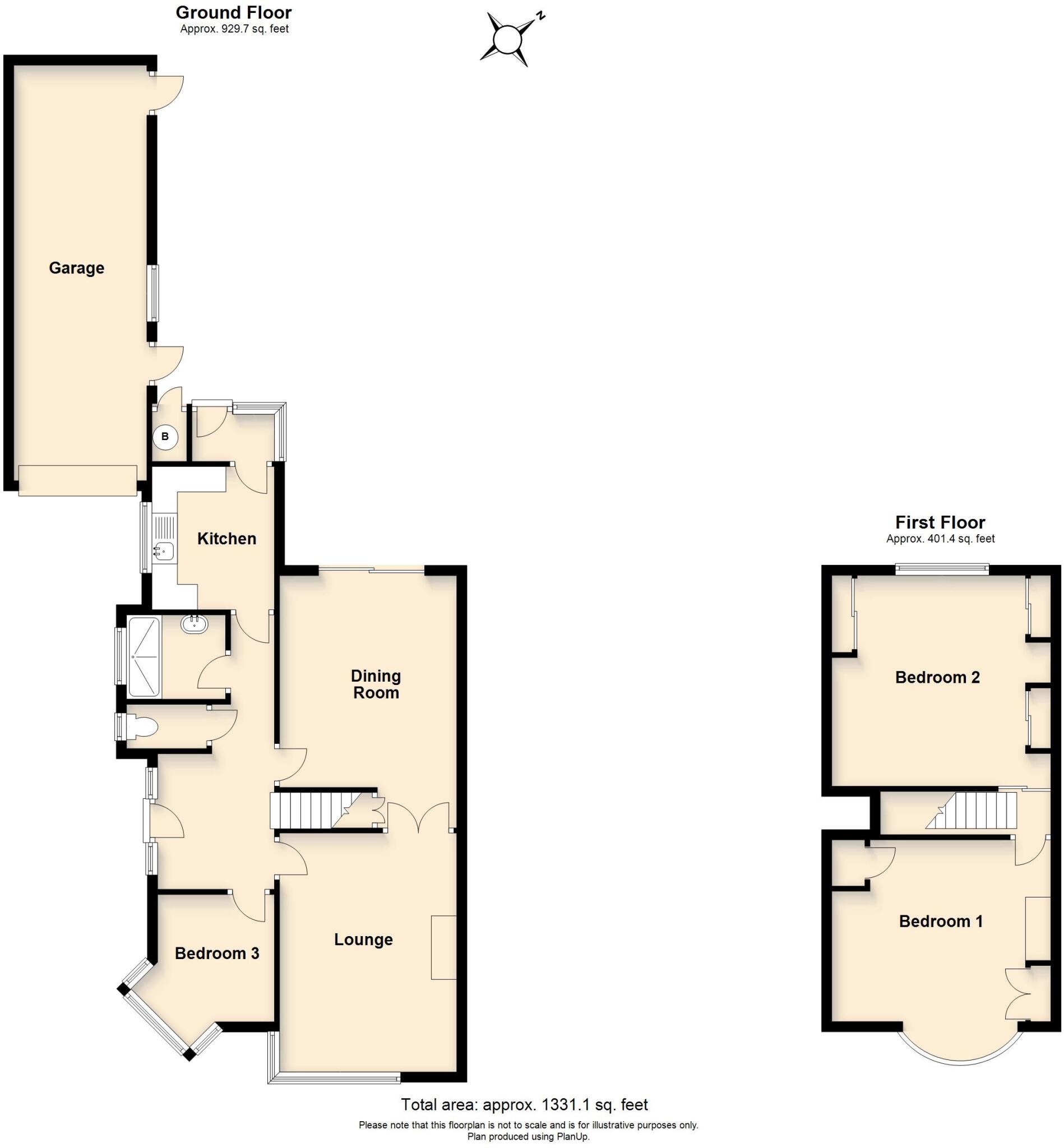 Stoneleigh, Epsom, Surrey, KT17 floorplan