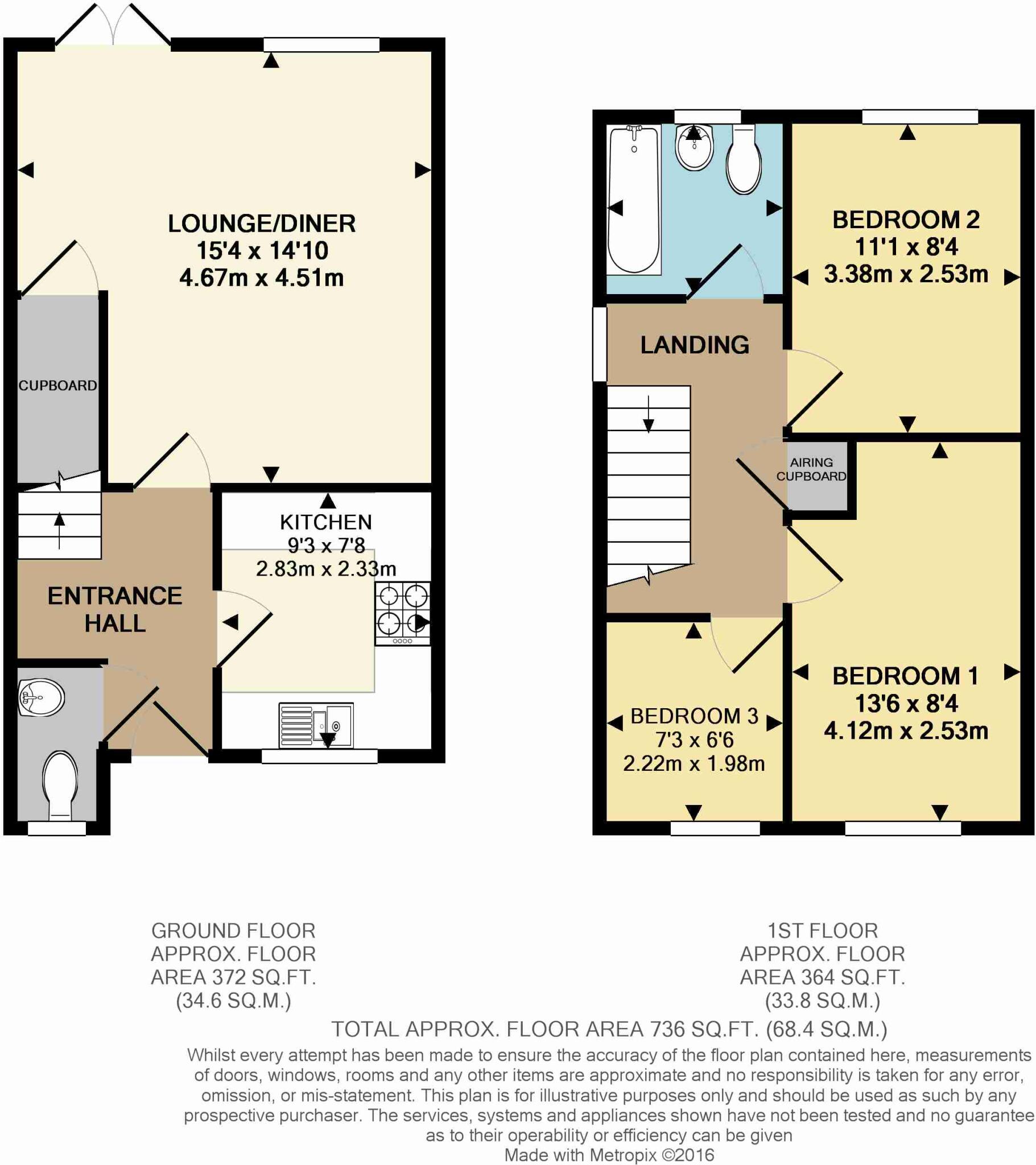 Lamplighters Walk, Trowbridge floorplan