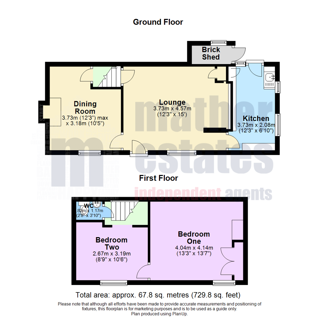 Dixons Hill Close, Welham Green floorplan