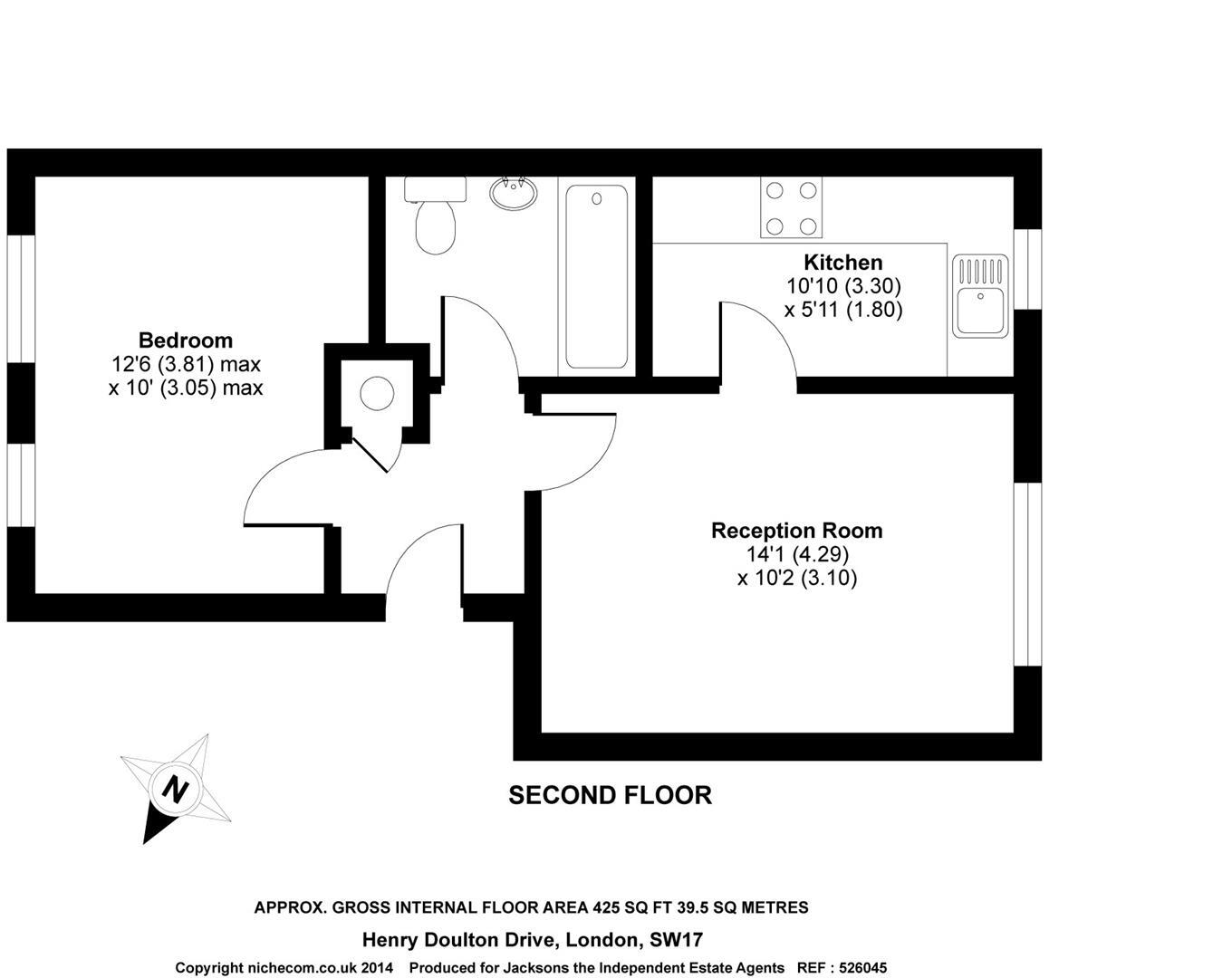 Henry Doulton Drive, Tooting floorplan