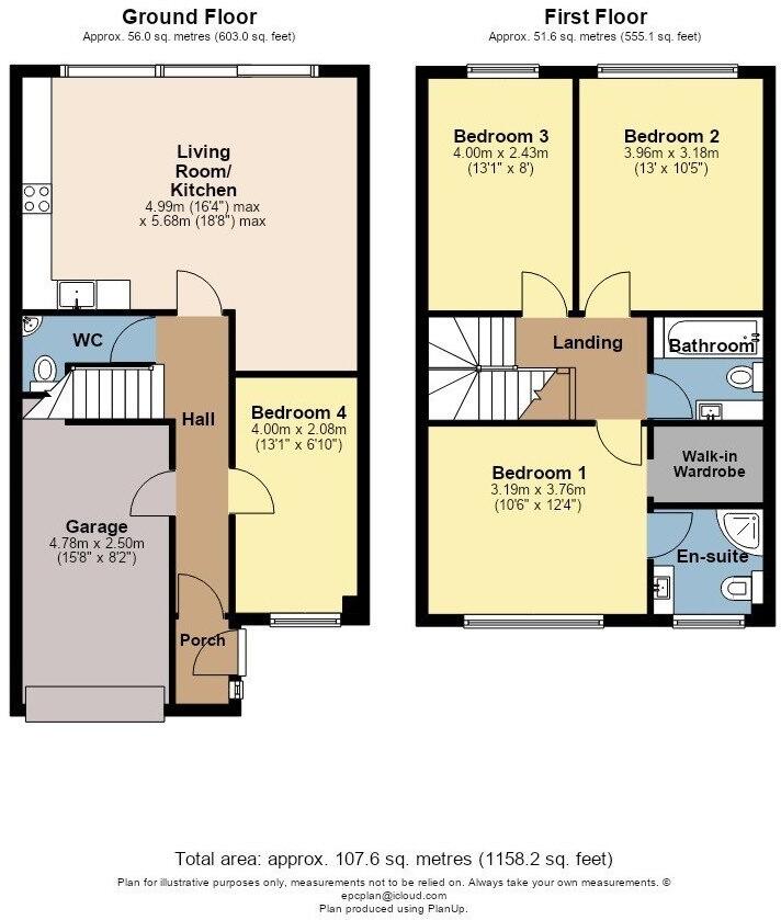St Johns Court, Beaumont Avenue, St Albans, AL1 floorplan