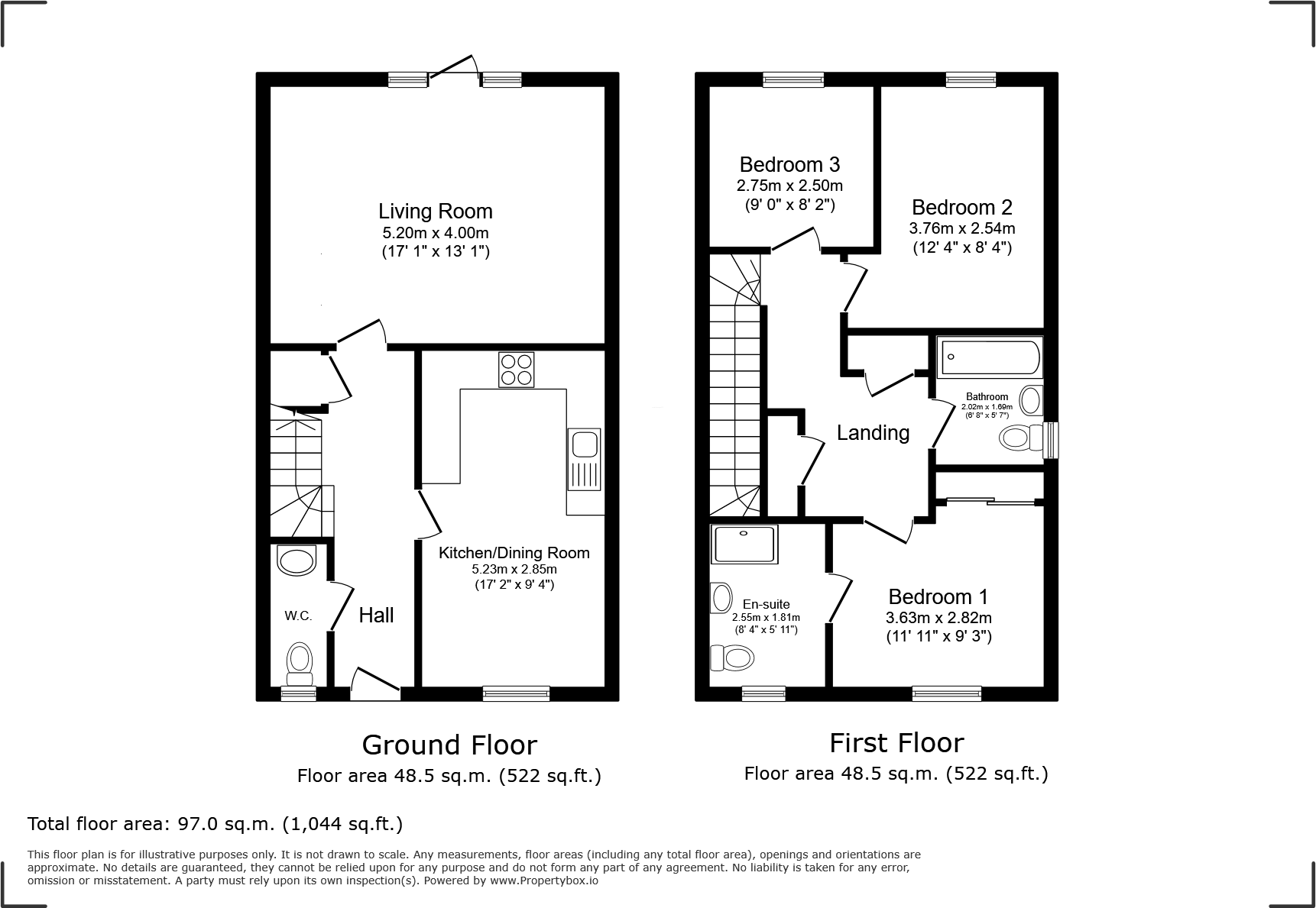 Wheatfield Drive, Witney, Oxfordshire floorplan