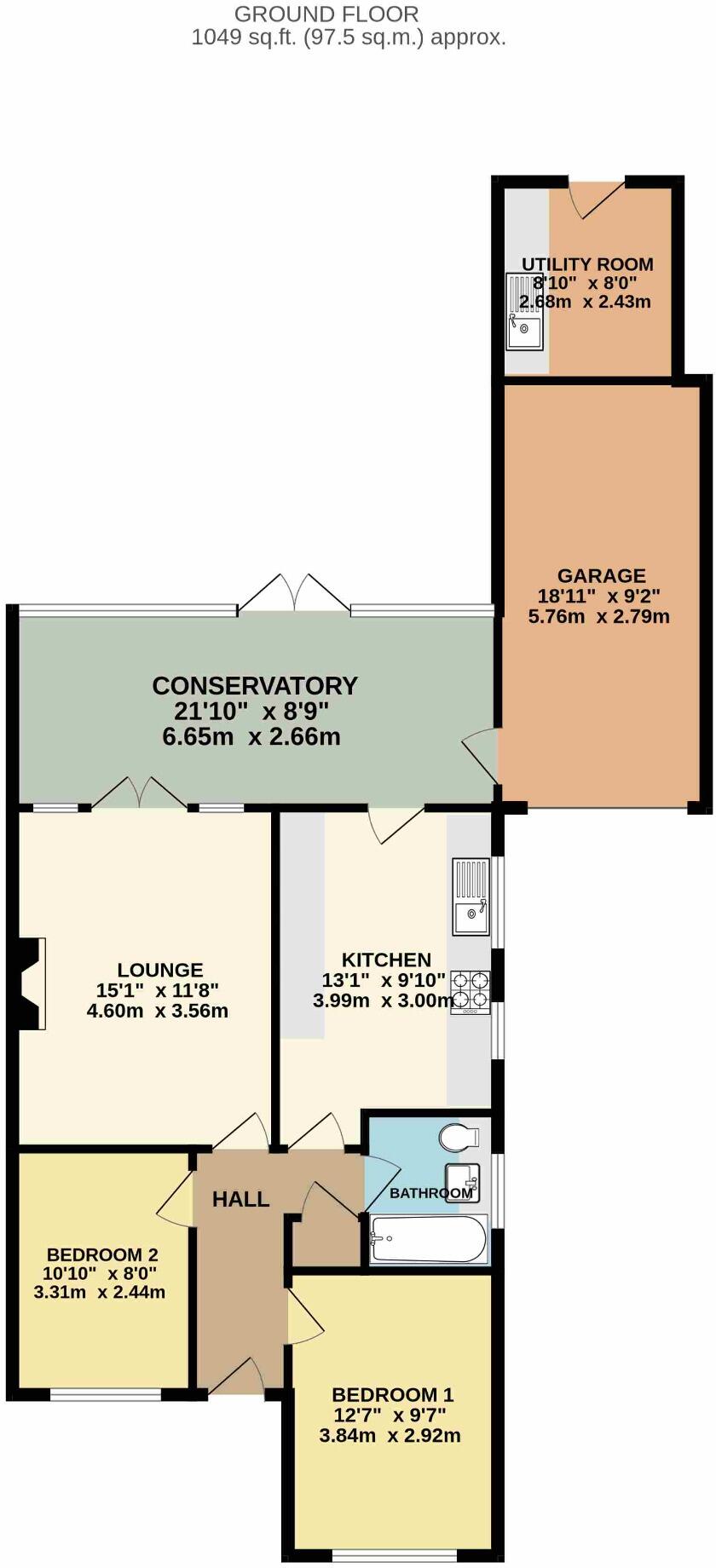 Sunnymead Drive, Waterlooville floorplan