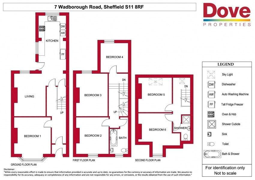 7 Wadbrough Road, Ecclesall floorplan