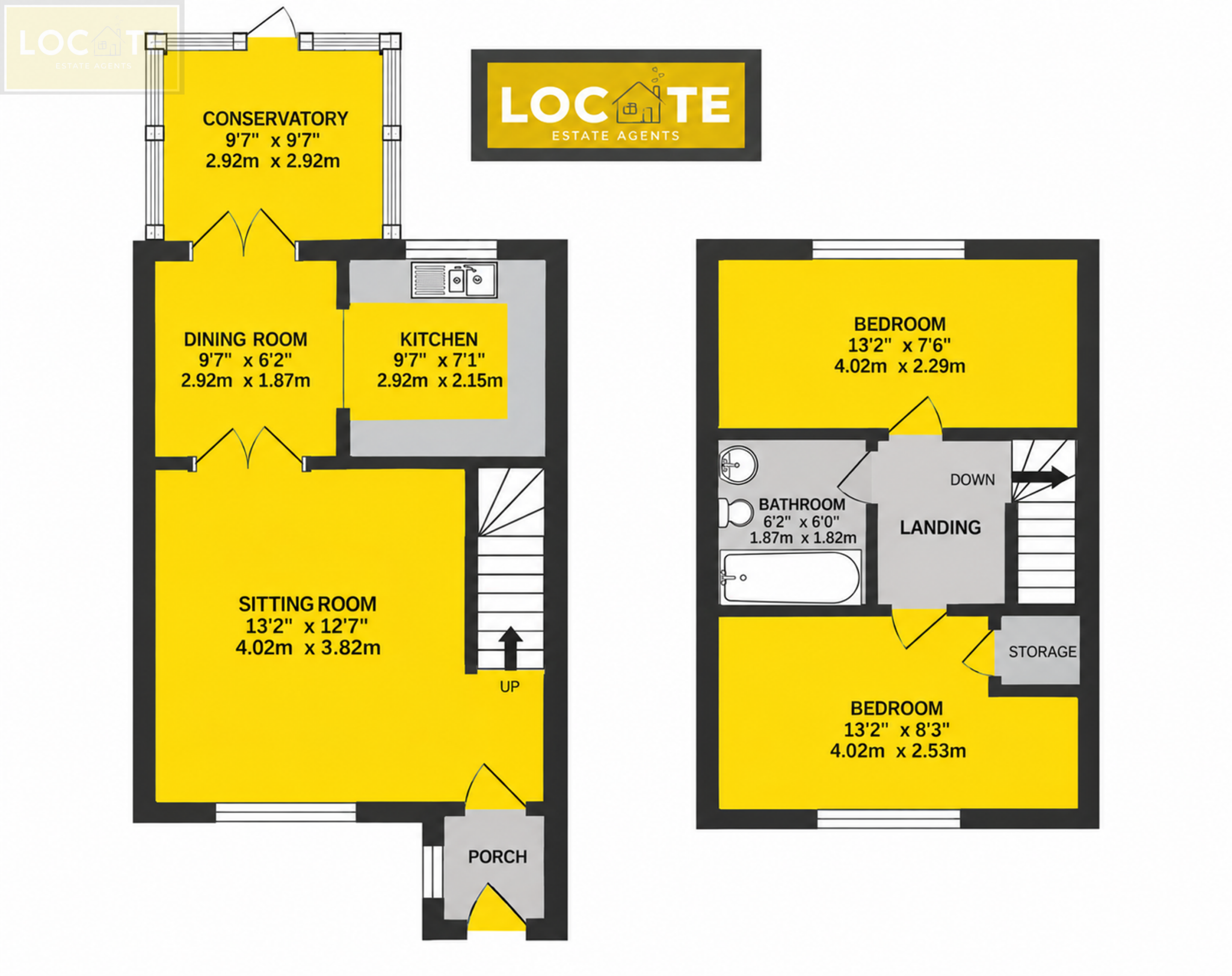 Dearne Drive, Stretford floorplan