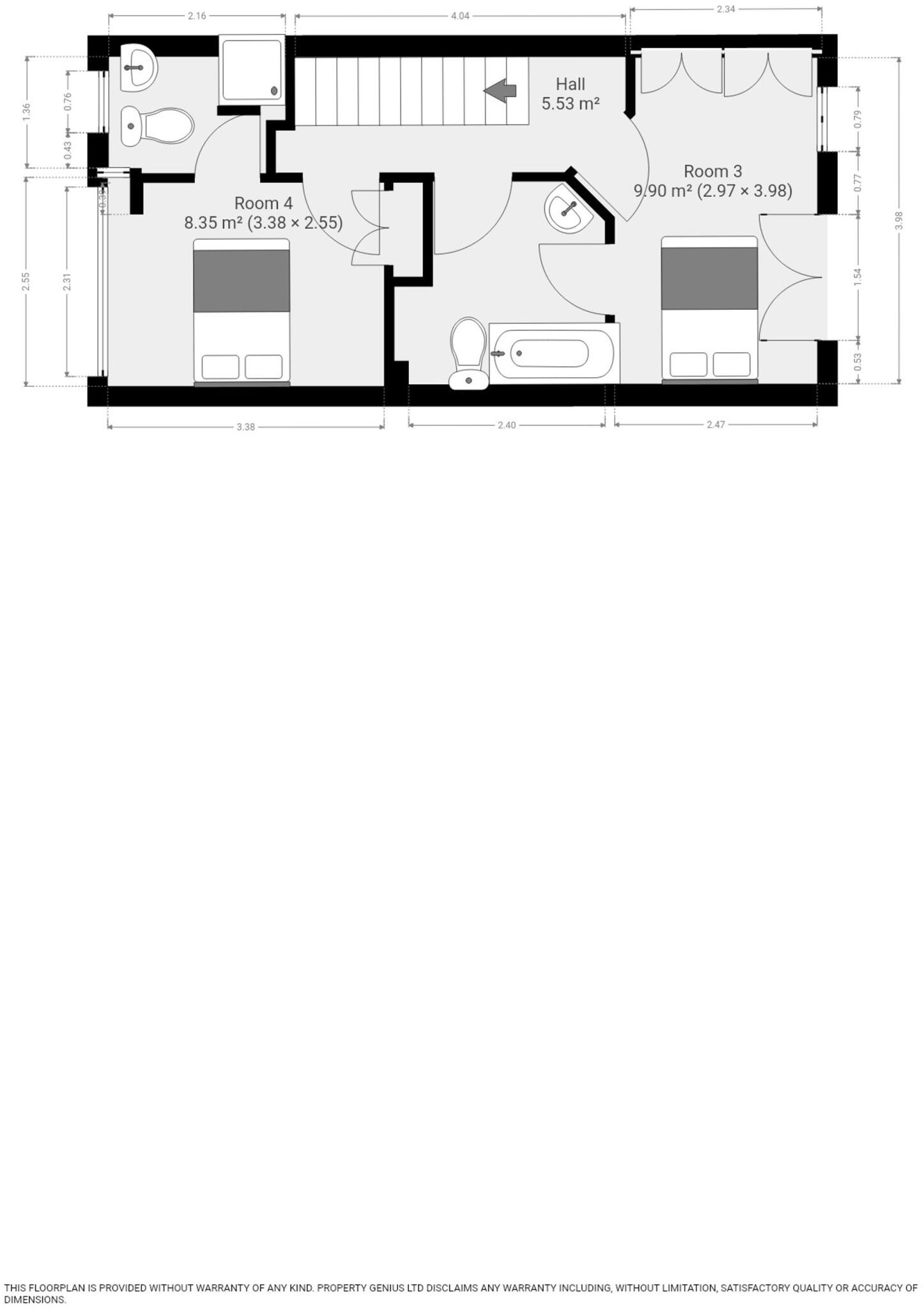 Waverton Road, Manchester, M14 floorplan