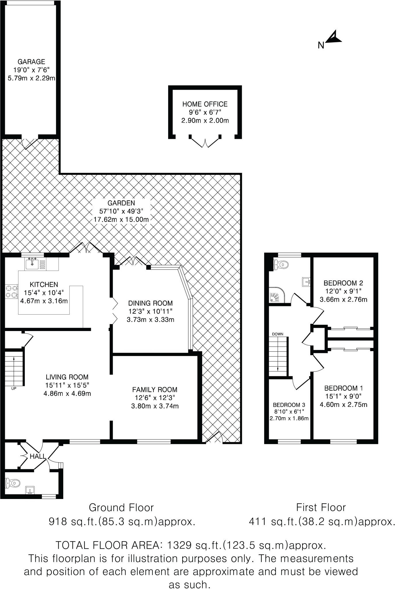 Courtfields, Harpenden, AL5 floorplan