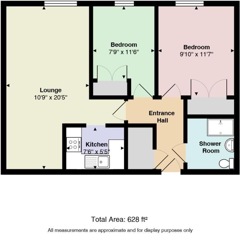 Laburnnum Court, Millstream Way, Leighton Buzzard floorplan
