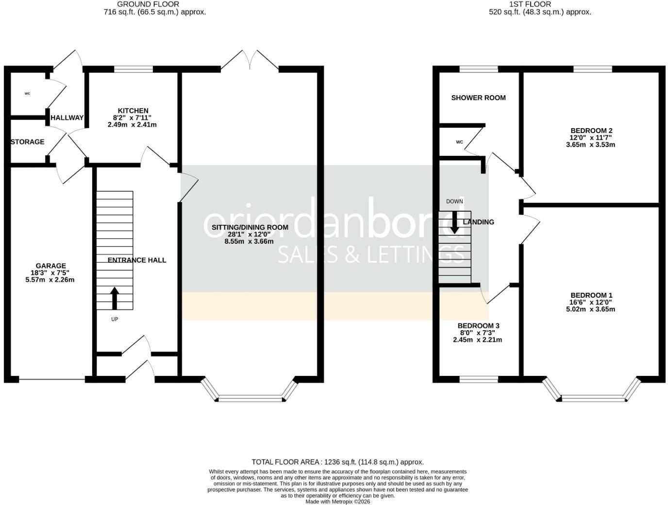 Spinney Hill Road, Spinney Hill, Northampton NN3 floorplan
