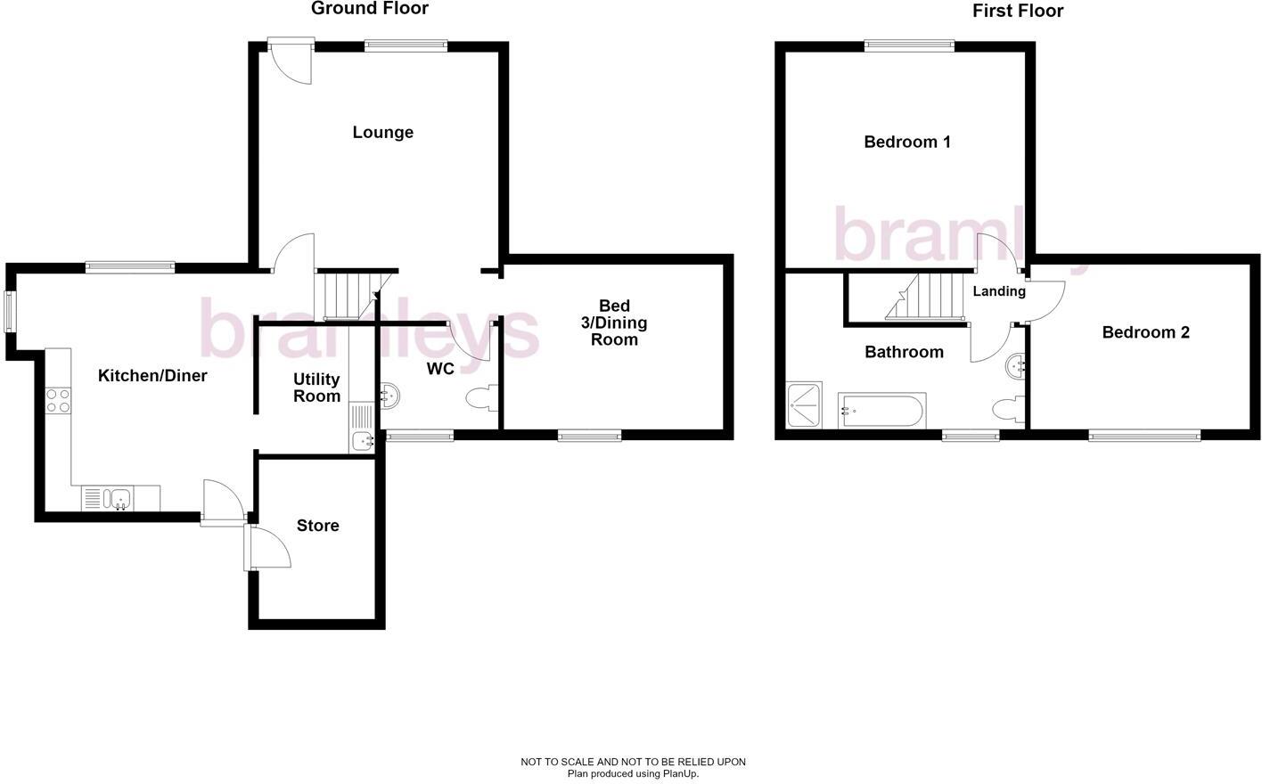 Burn Road, Huddersfield floorplan