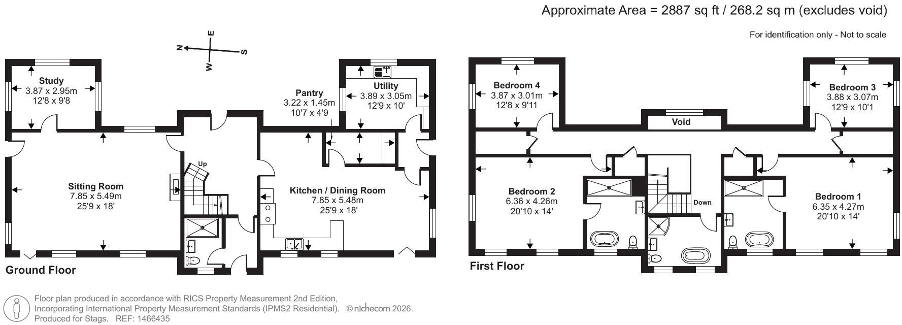 Pound Lane, Upottery, Honiton, Devon floorplan
