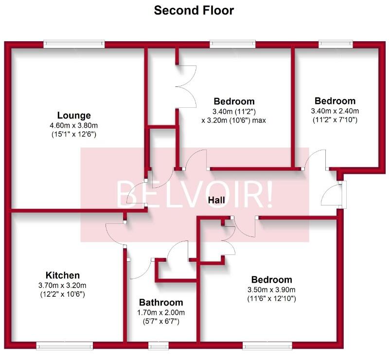 Millburn Street, Falkirk, FK2 floorplan