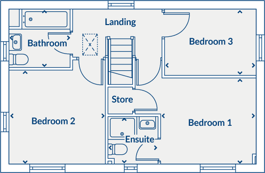Driffield, YO25 floorplan