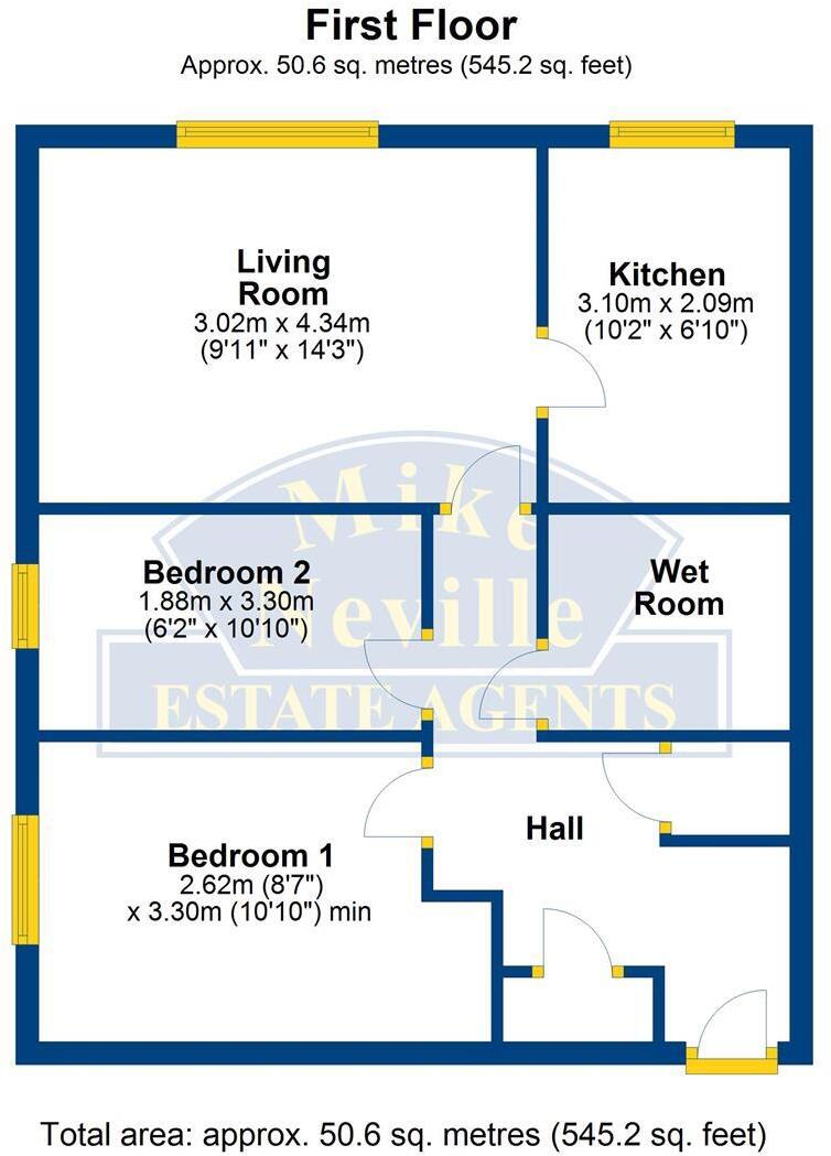 Barwick House, Duck Street, Rushden, Northamptonshire NN10 floorplan