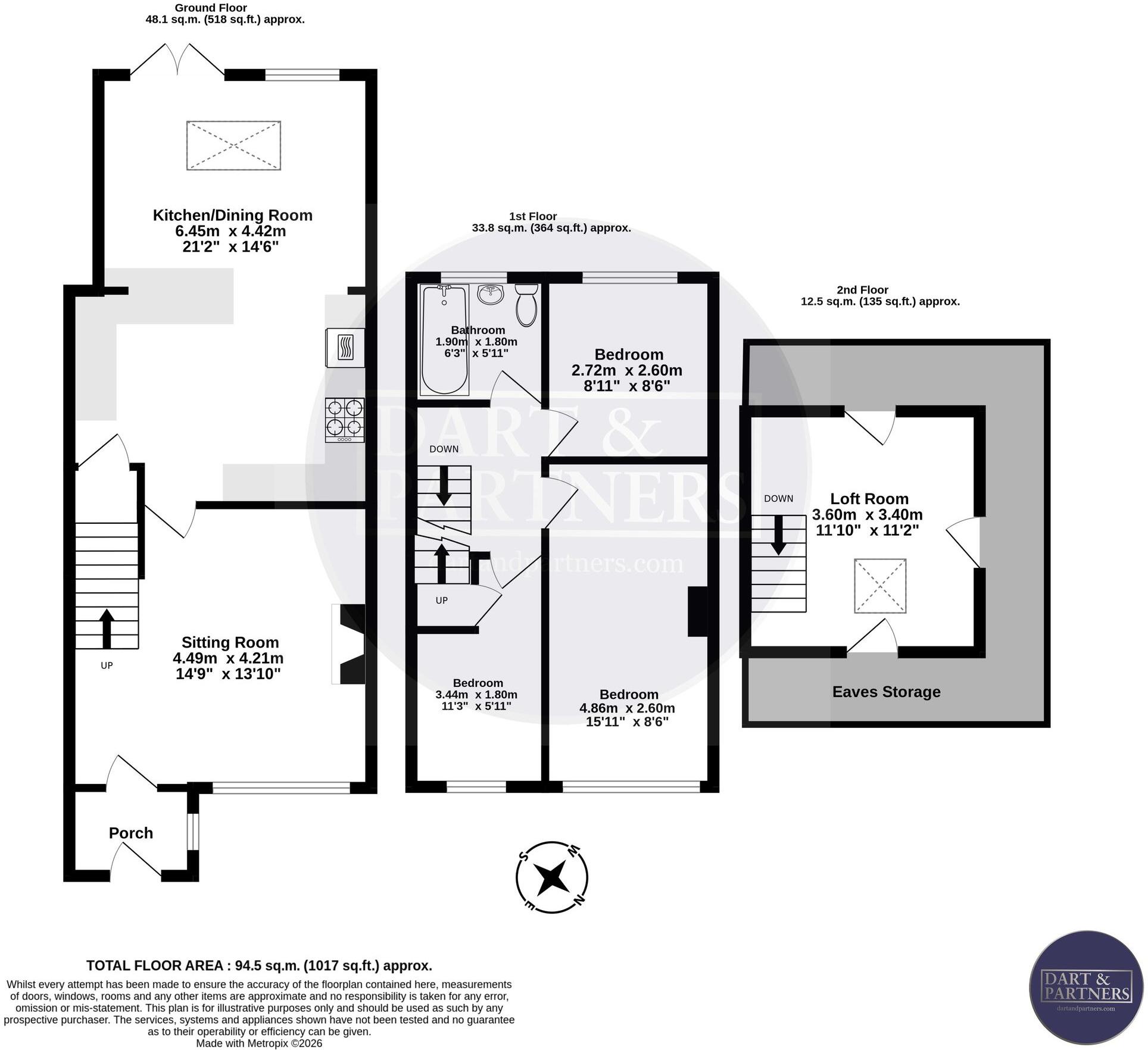 Ashley Way, Dawlish, EX7 floorplan