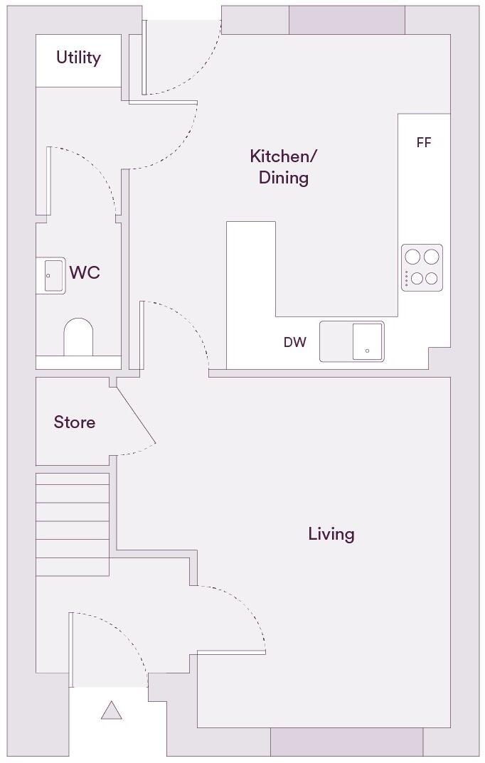 Clitheroe Road, 
Whalley,
BB7 9XL floorplan