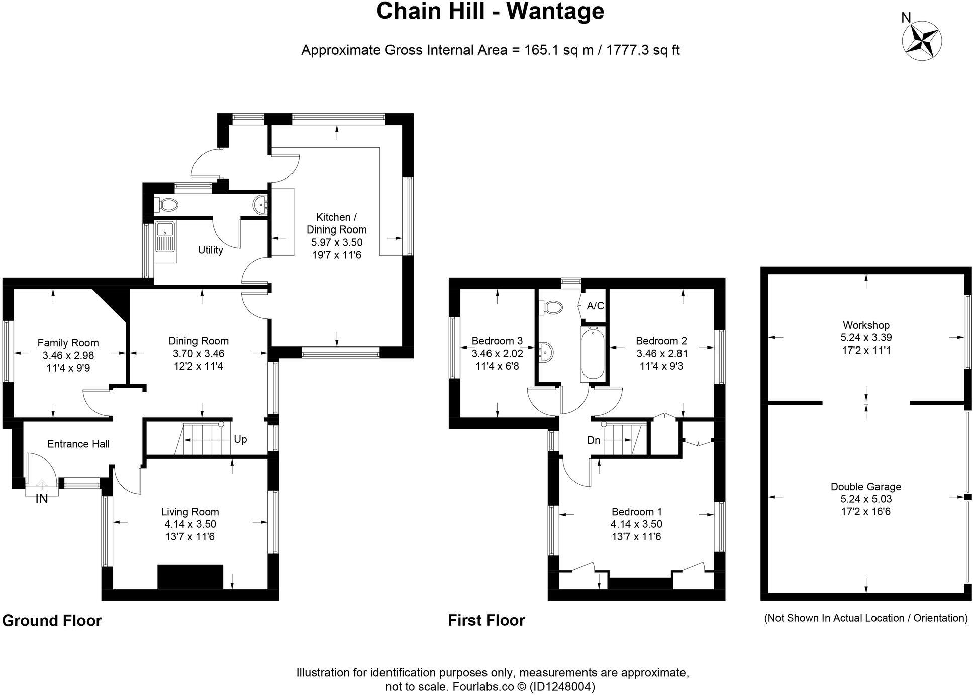 Chain Hill, Wantage, OX12 floorplan