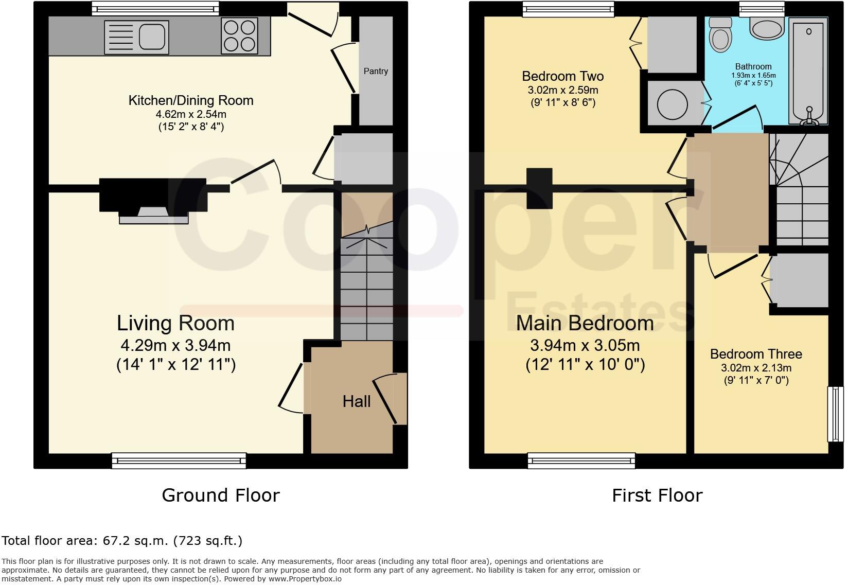 Ireton Road, Market Harborough floorplan