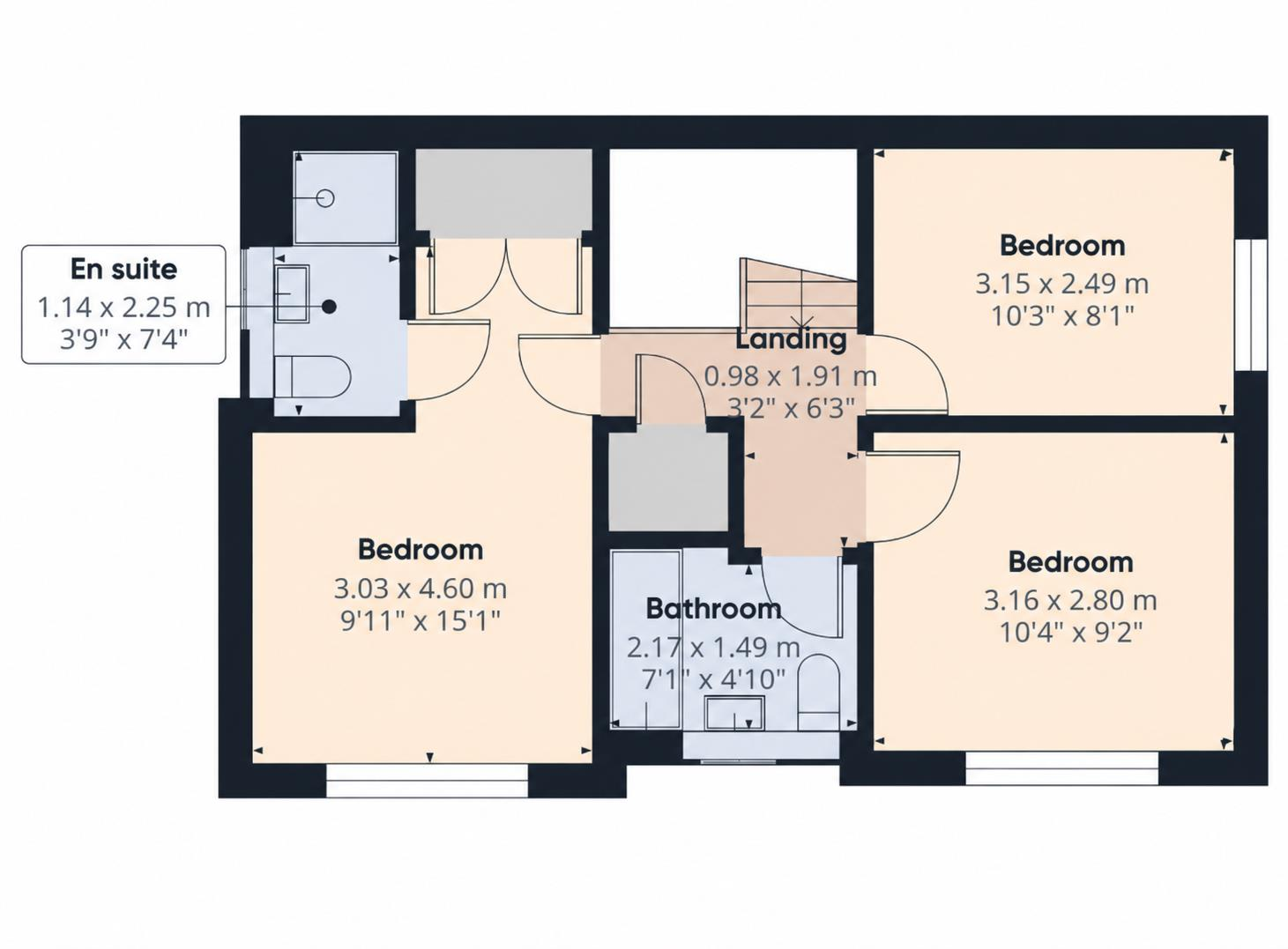 Abbot Way, Burton-On-Trent floorplan