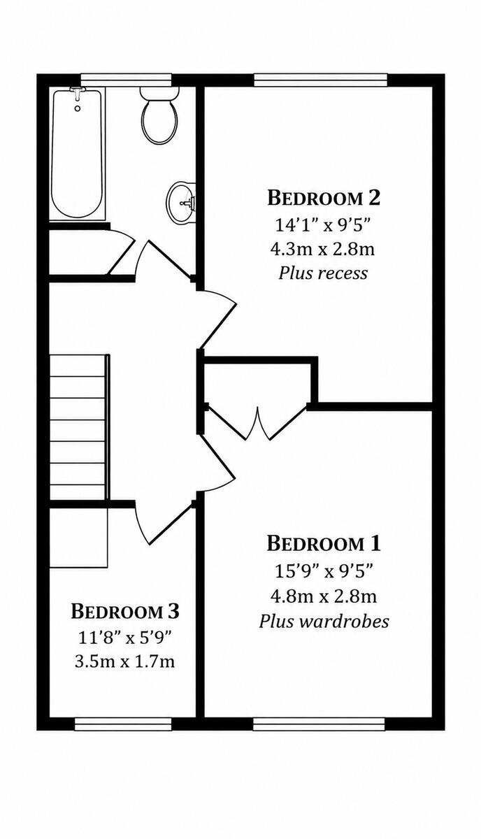 Selsdon Avenue, Romsey, SO51 floorplan
